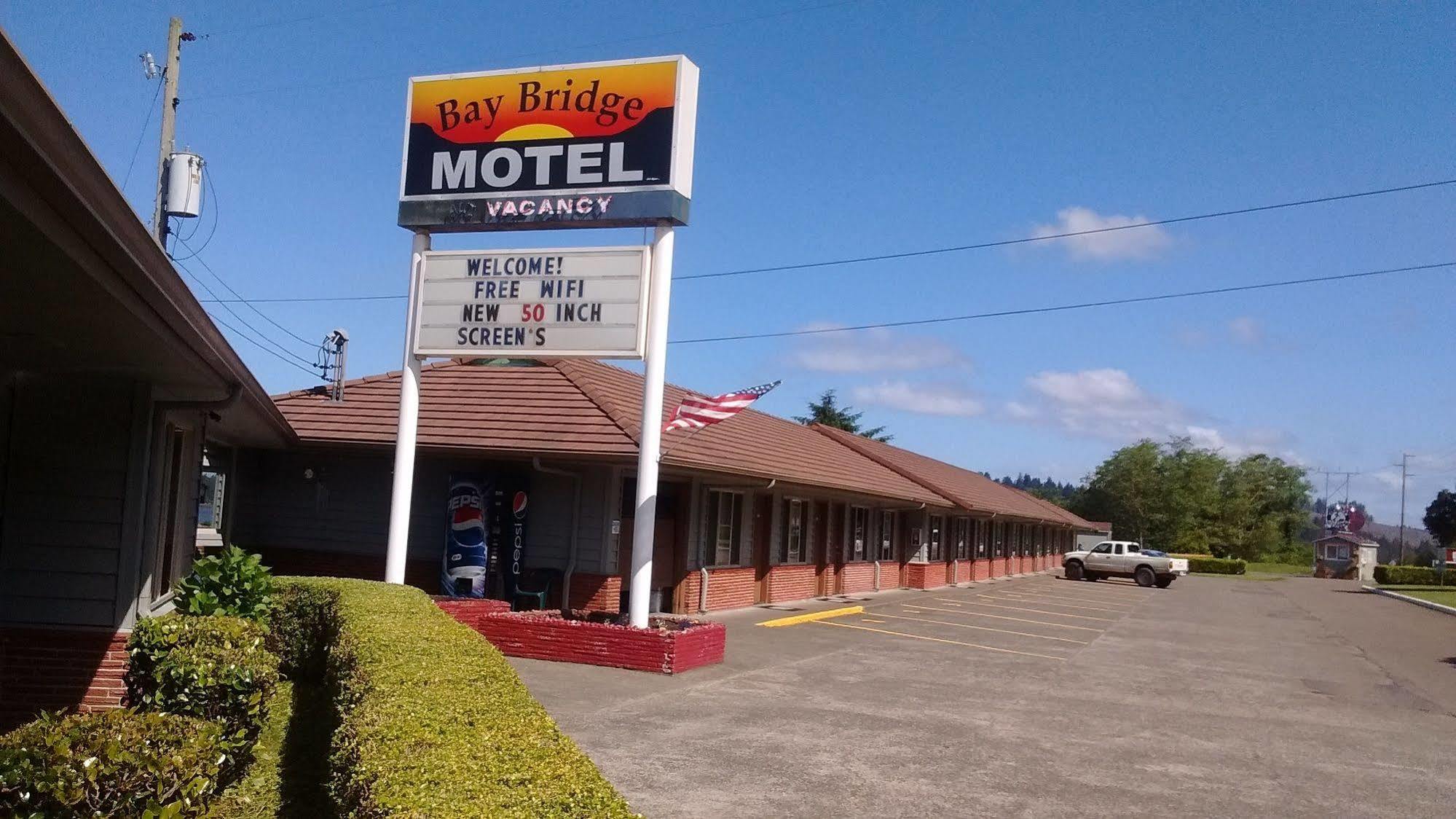 Bay Bridge Motel North Bend Exterior foto